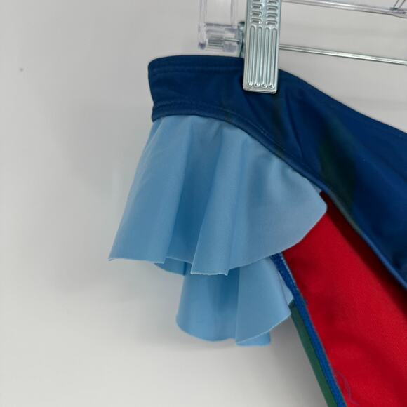 NWT Hot Topic X Disney The Little Mermaid Bikini Bottom Sz XL Blue Ariel Ruffled - Picture 3 of 10